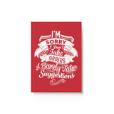 "I'm Sorry....." Hard Backed Journal