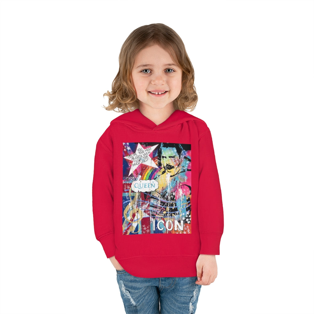 "Find Your Inner Queen" Toddler Pullover Fleece Hoodie