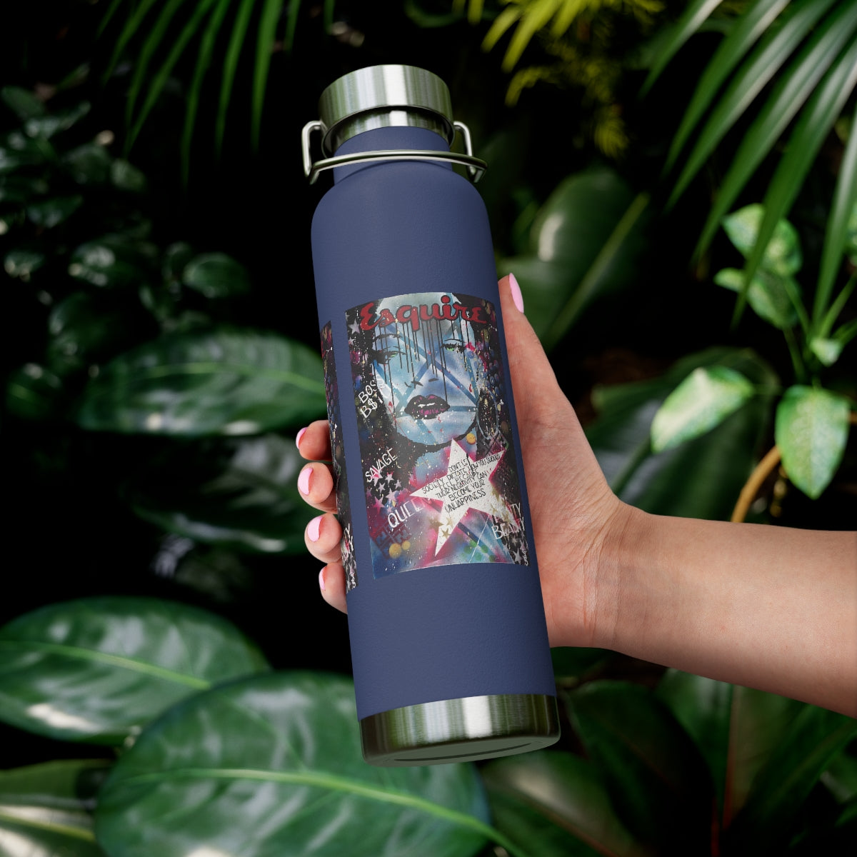 "Be The Boss-Inspired By Rihanna" Copper Vacuum Insulated Bottle, 22oz