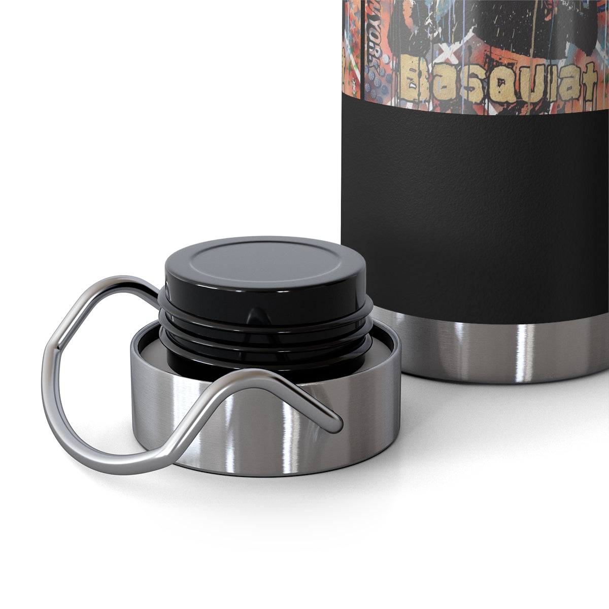 "Basquiat/Warhol Tribute" Copper Vacuum Insulated Bottle, 22oz