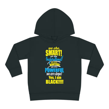 "We Are Smart...." Toddler Pullover Fleece Hoodie