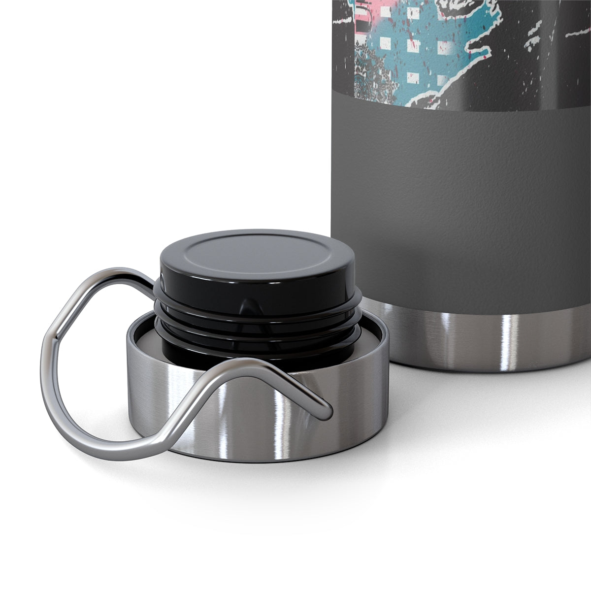 "Unbothered-Inspired By Grace Jones" Copper Vacuum Insulated Bottle, 22oz