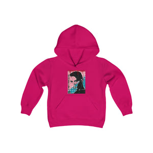 "Unbothered-Inspired By Grace Jones" Youth Heavy Blend Hooded Sweatshirt
