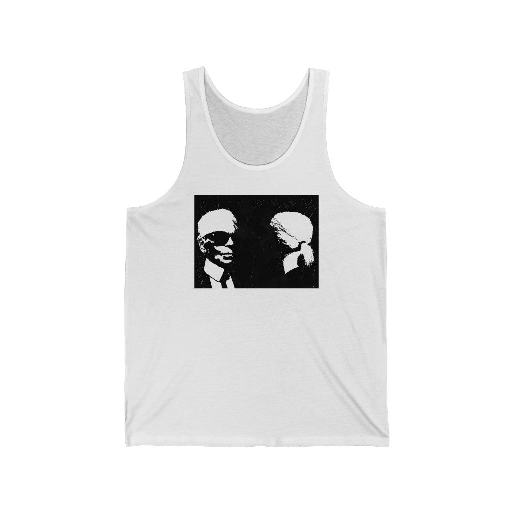 "Label Whore" Unisex Jersey Tank