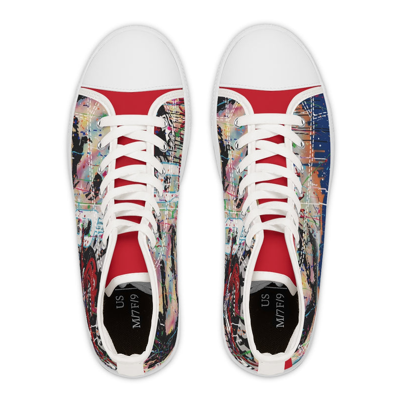 "Remember The North" Women's High Top Sneakers