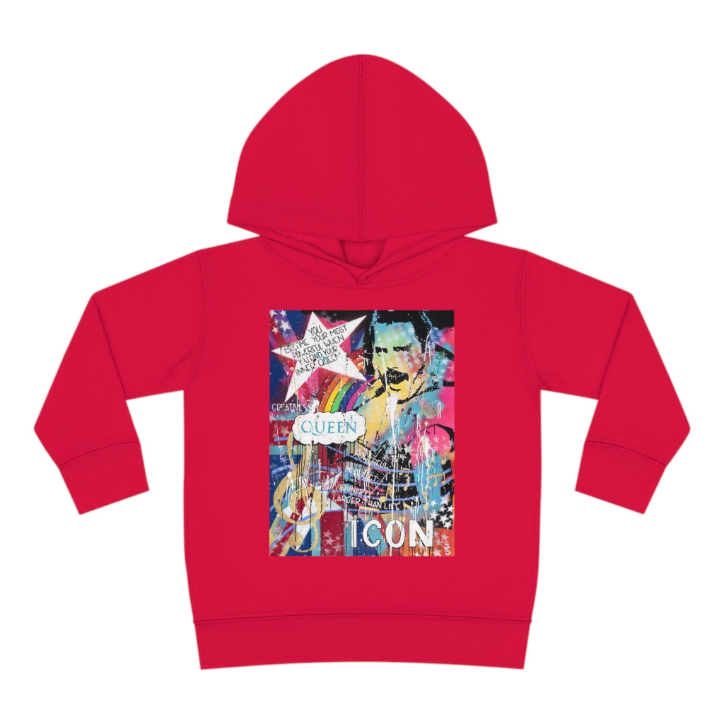 "Find Your Inner Queen" Toddler Pullover Fleece Hoodie
