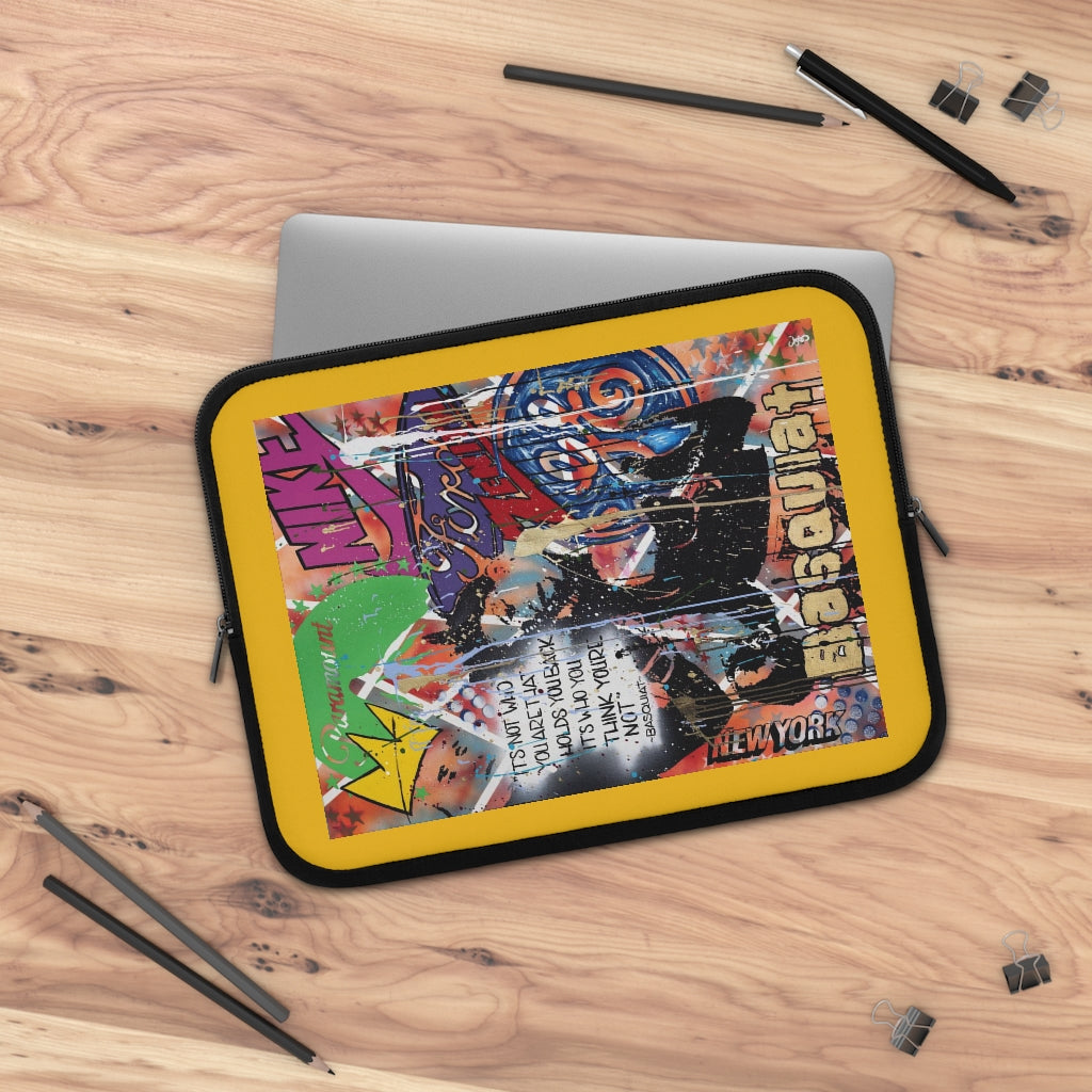 "Basquiat/Warhol Tribute" Laptop Sleeve