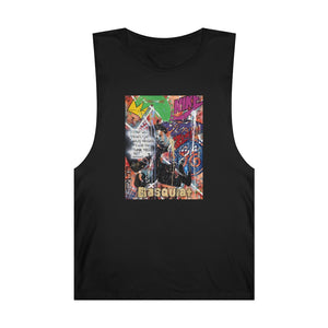 "Basquiat/Warhol Tribute" Unisex Barnard Tank