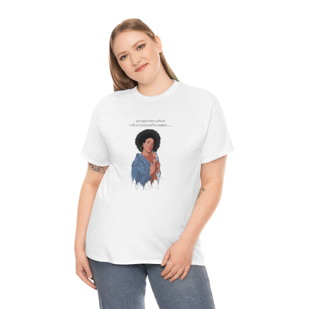 "Love Is Suppose To Be..."Unisex Heavy Cotton Tee