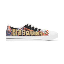 Load image into Gallery viewer, 'Basquiat/Warhol Tribute" Women's Low Top Sneakers