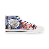 "Dare To Be Different" Men's High Top Sneakers