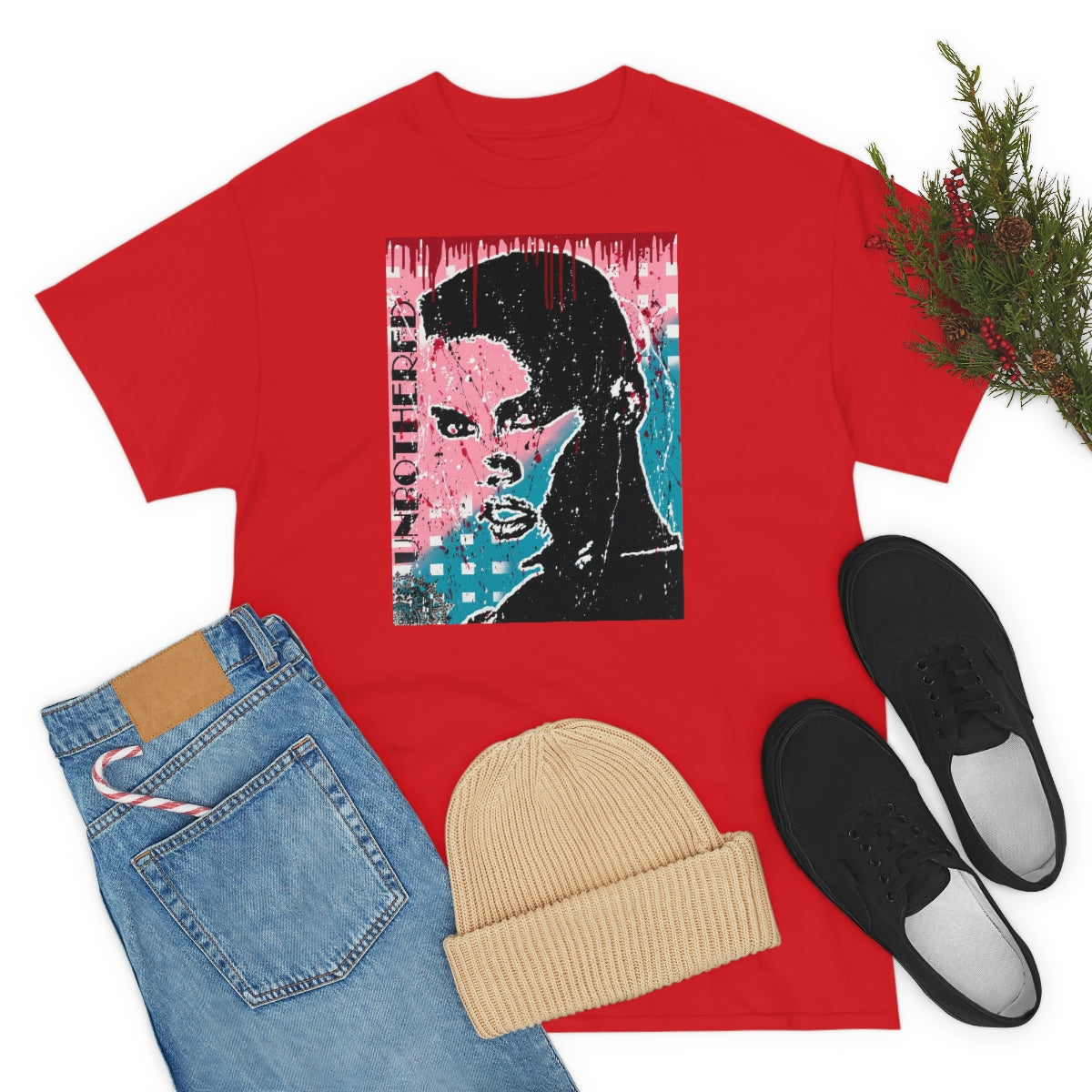 "Unbothered" Unisex Heavy Cotton Tee