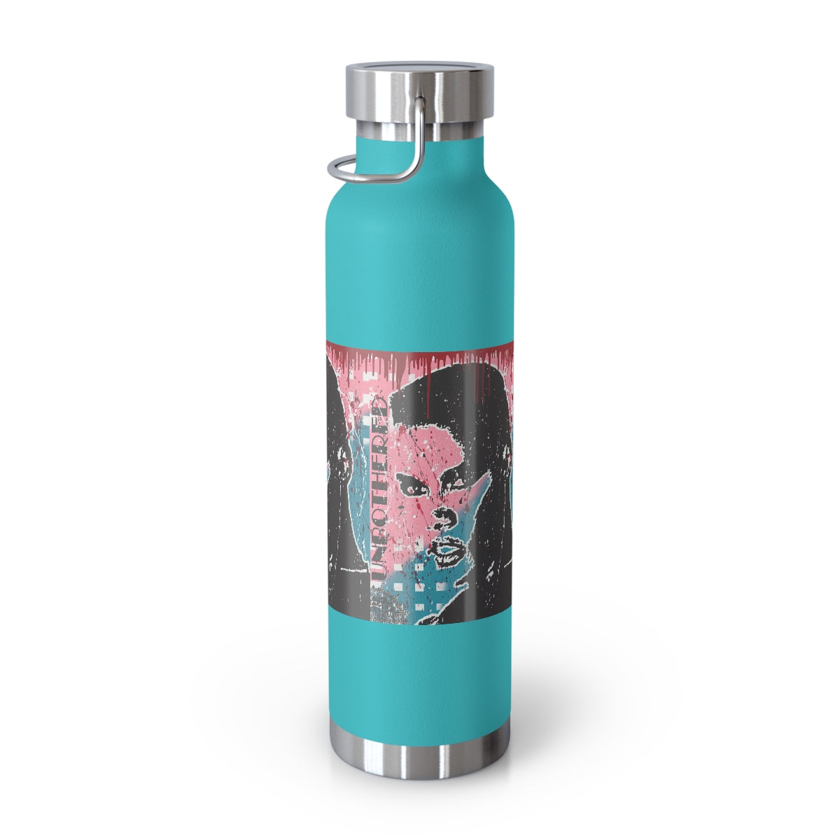 "Unbothered-Inspired By Grace Jones" Copper Vacuum Insulated Bottle, 22oz