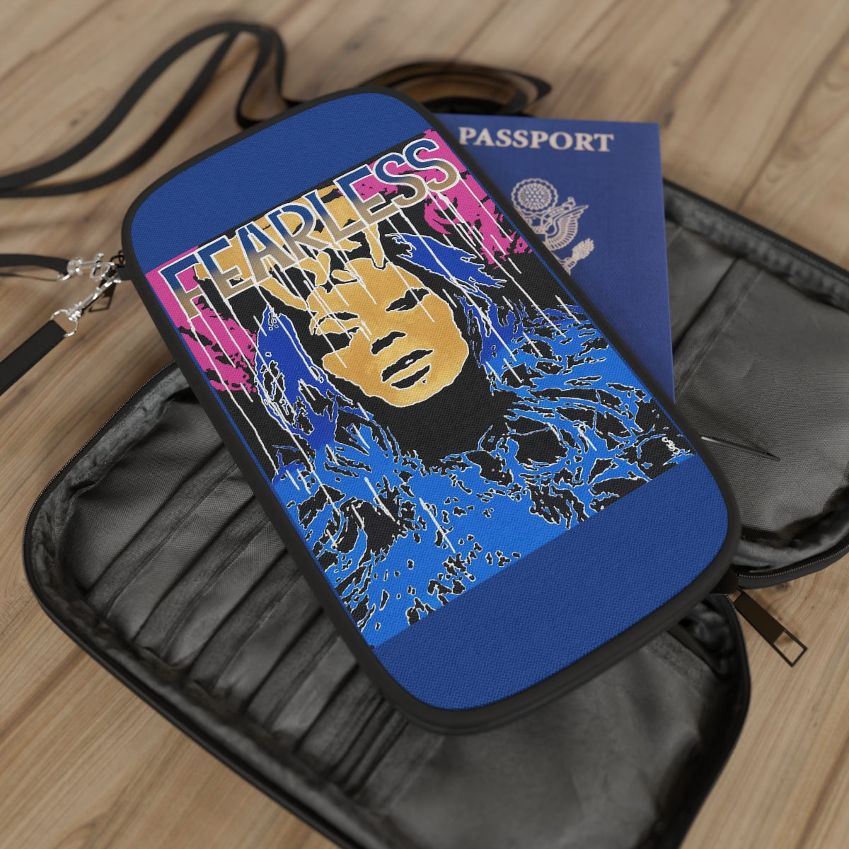 "Fearless-Beyonce 2" Passport Wallet
