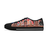 "No Hate Just Love" Women's Low Top Sneakers
