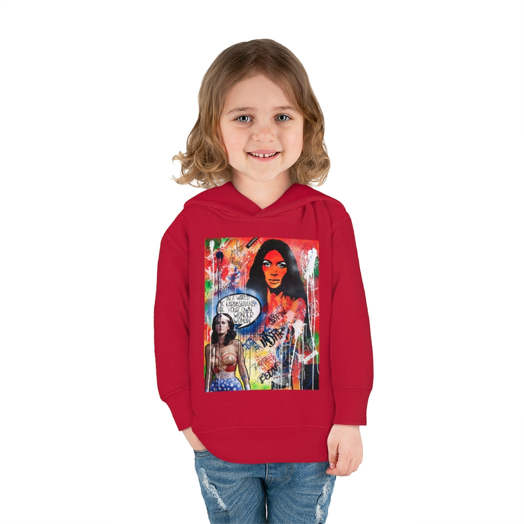 "Dare To Be Different" Toddler Pullover Fleece Hoodie
