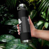 "Label Whore-Inspired By Karl Lagerfeld" Copper Vacuum Insulated Bottle, 22oz