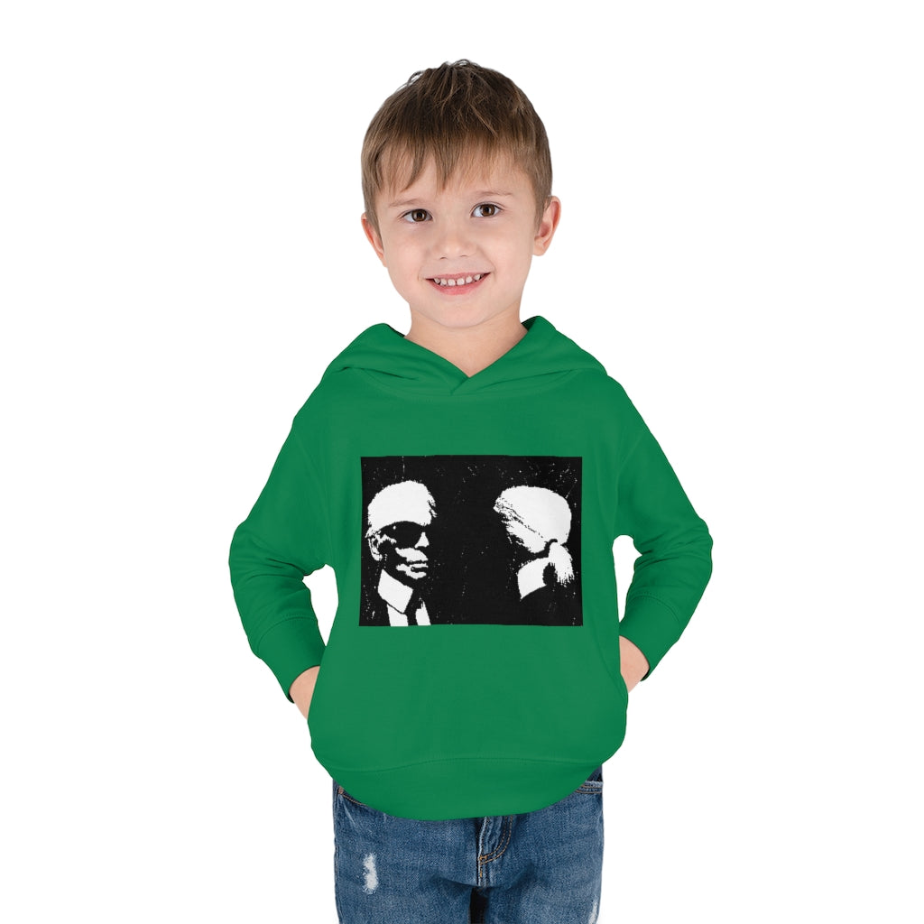"Label Whore" Toddler Pullover Fleece Hoodie