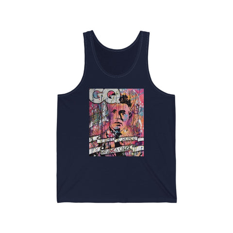 "Rebel With A Cause" Unisex Jersey Tank