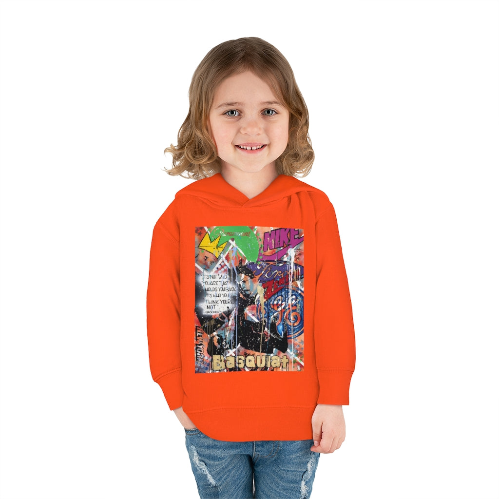 "Basquiat/Warhol Tribute" Toddler Pullover Fleece Hoodie