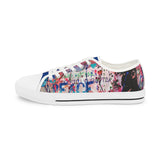 "No Hate Just Love" Men's Low Top Sneakers