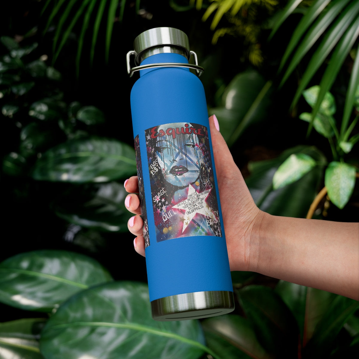 "Be The Boss-Inspired By Rihanna" Copper Vacuum Insulated Bottle, 22oz