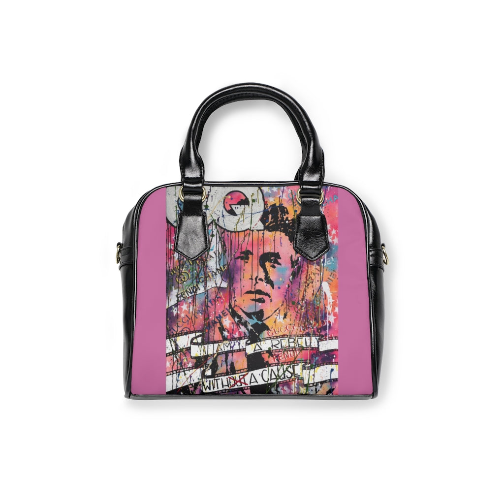 "Rebel With A Cause 2" Shoulder Handbag