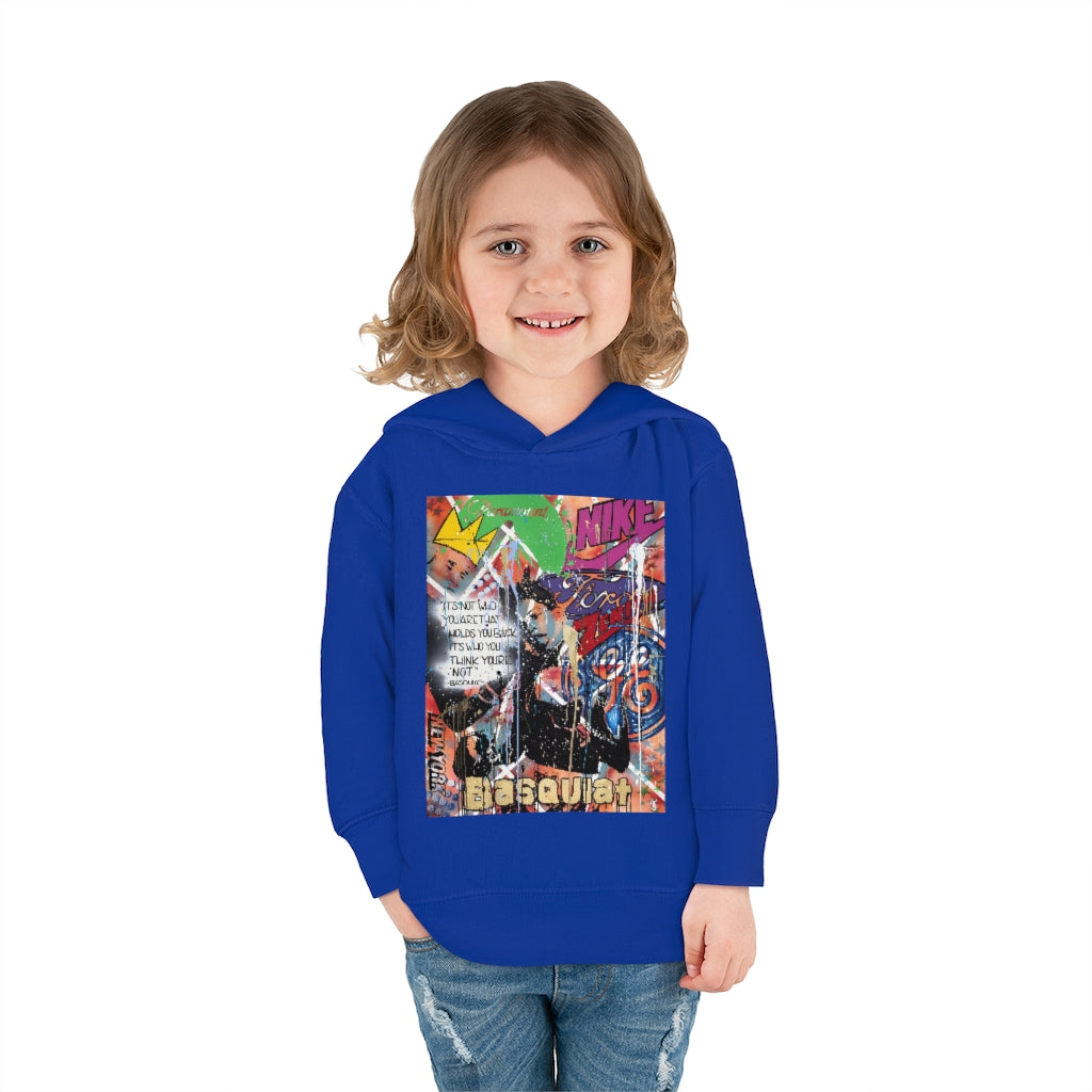 "Basquiat/Warhol Tribute" Toddler Pullover Fleece Hoodie