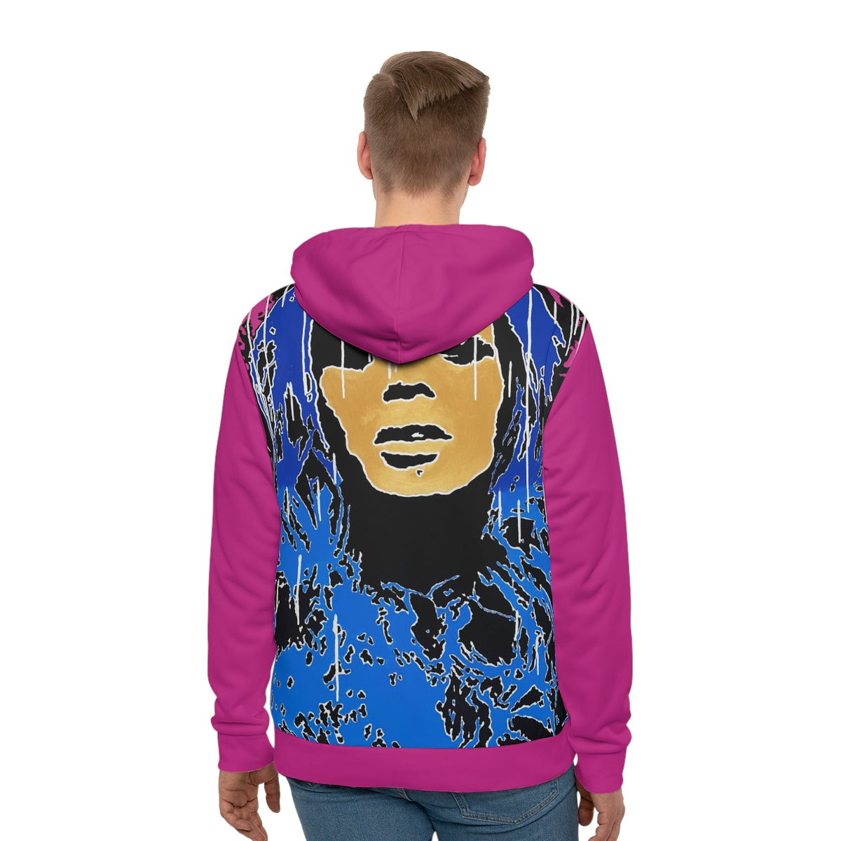 "Fearless Inspired By Beyonce" Men's All-Over-Print Hoodie