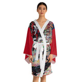"Remember The North" Long Sleeve Kimono Robe