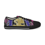 "Fearless Inspired By Beyonce" Men's Low Top Sneakers