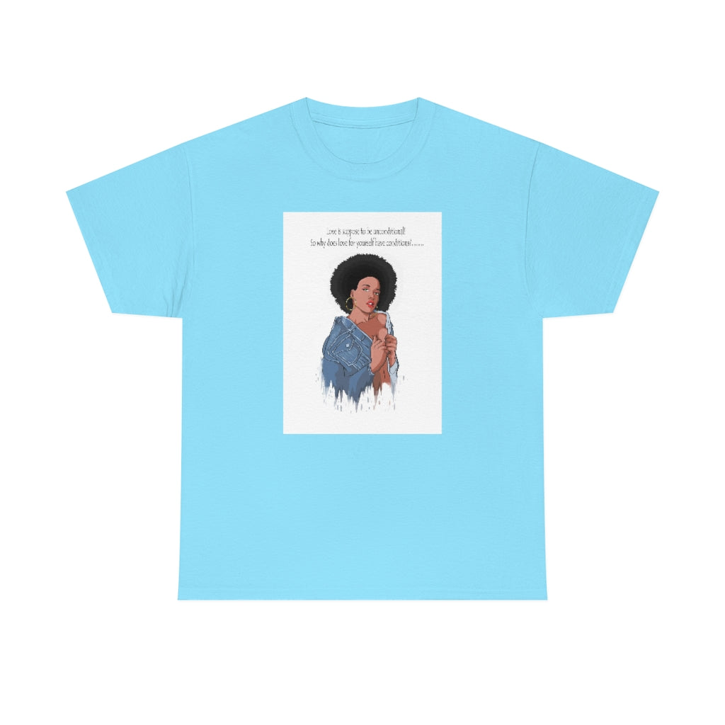 "Love Is Suppose To Be..."Unisex Heavy Cotton Tee