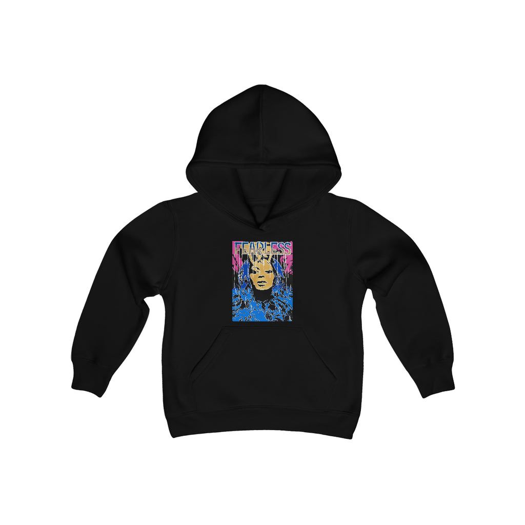 "Fearless-Inspired By Beyonce" Youth Heavy Blend Hooded Sweatshirt