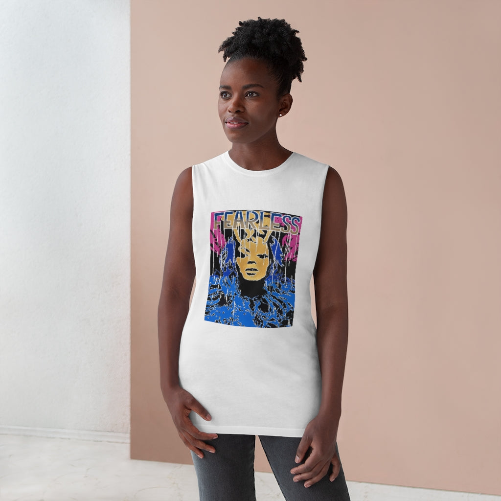 "Fearless" Unisex Barnard Tank