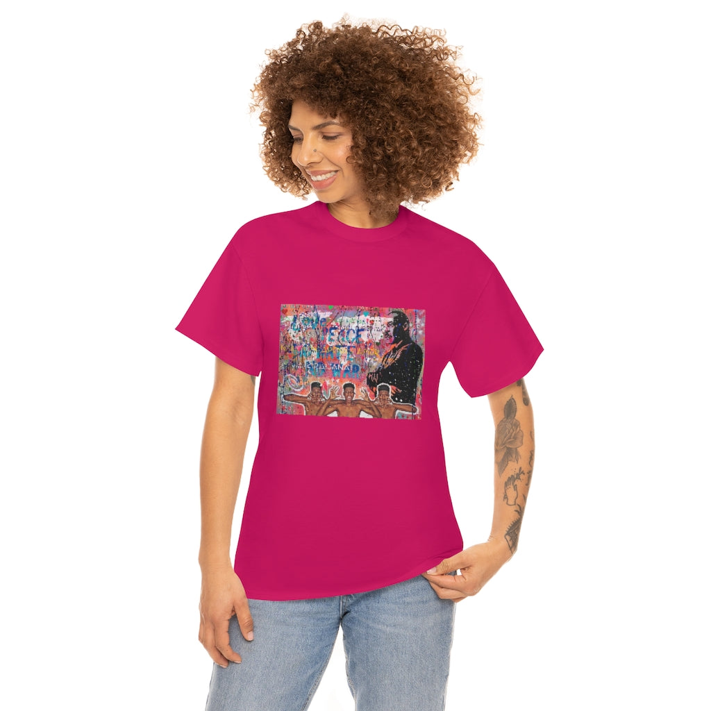 "No Hate Just Love" Unisex Heavy Cotton Tee