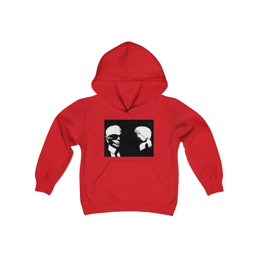 "Label Whore" Youth Heavy Blend Hooded Sweatshirt