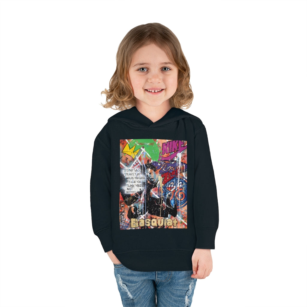 "Basquiat/Warhol Tribute" Toddler Pullover Fleece Hoodie
