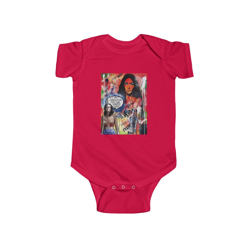 "Dare To Be Different" Infant Fine Jersey Bodysuit