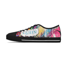 Load image into Gallery viewer, "Find Your Inner Queen" Women's Low Top Sneakers