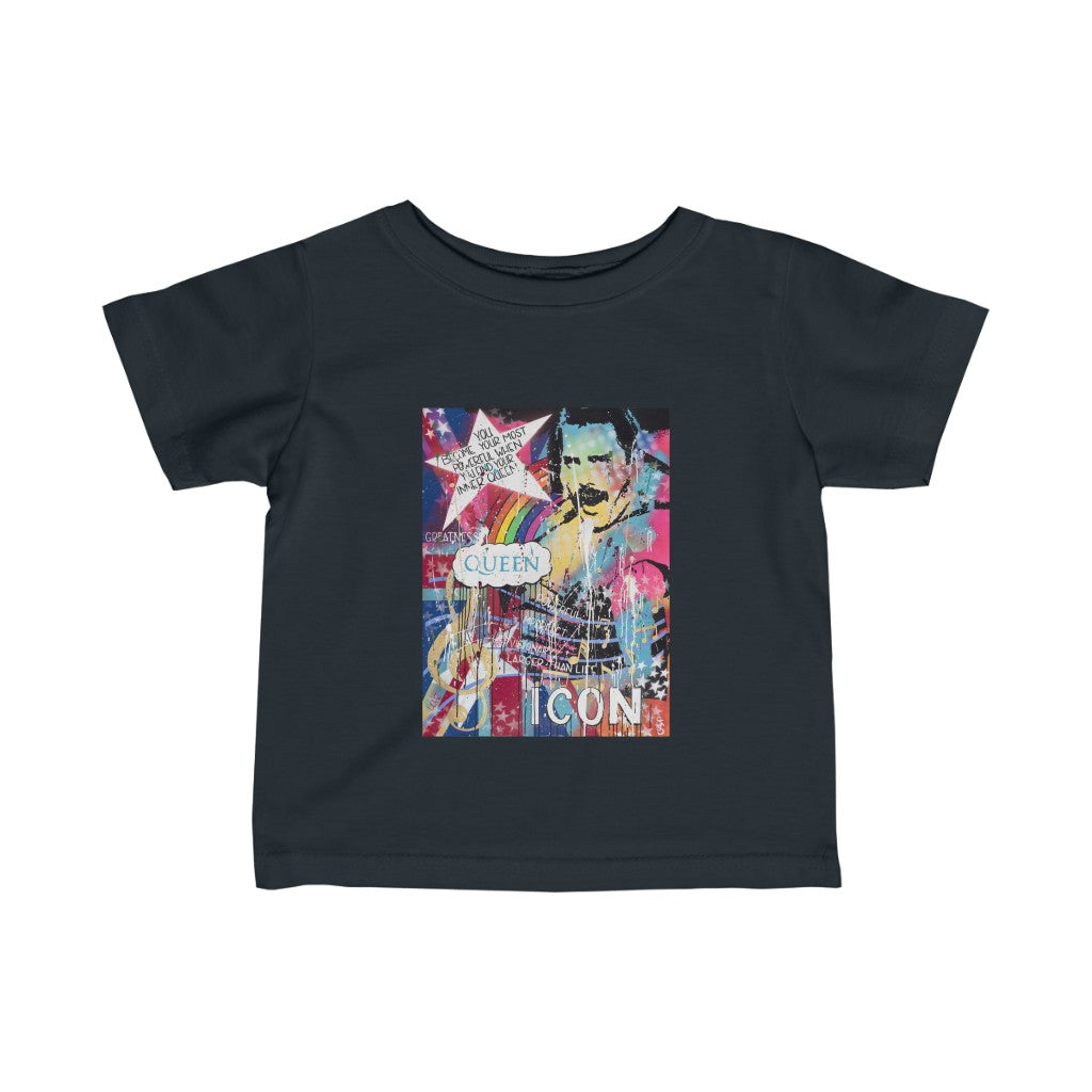 "Find Your Inner Queen" Infant Fine Jersey Tee