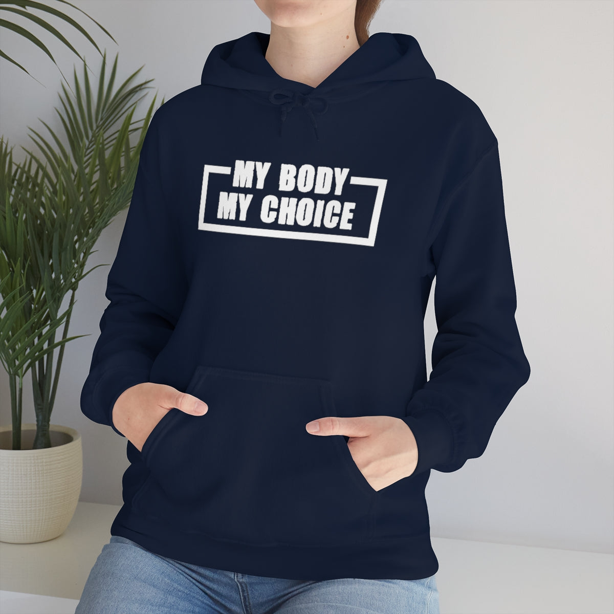 "My Body My Choice" Unisex Heavy Blend™ Hooded Sweatshirt