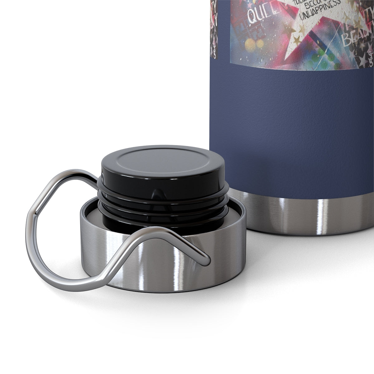 "Be The Boss-Inspired By Rihanna" Copper Vacuum Insulated Bottle, 22oz