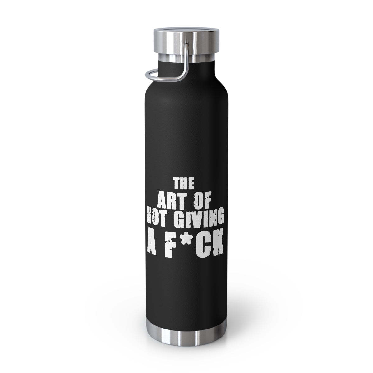 "The Art Of Not Giving A F*CK" Copper Vacuum Insulated Bottle, 22oz