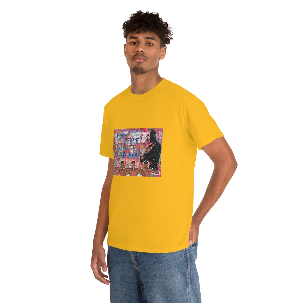 "No Hate Just Love" Unisex Heavy Cotton Tee