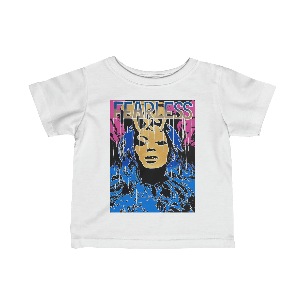 "Fearless" Infant Fine Jersey Tee