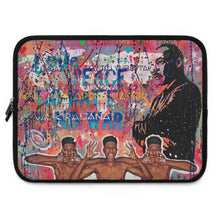 Load image into Gallery viewer, "No Hate Just Love" Laptop Sleeve