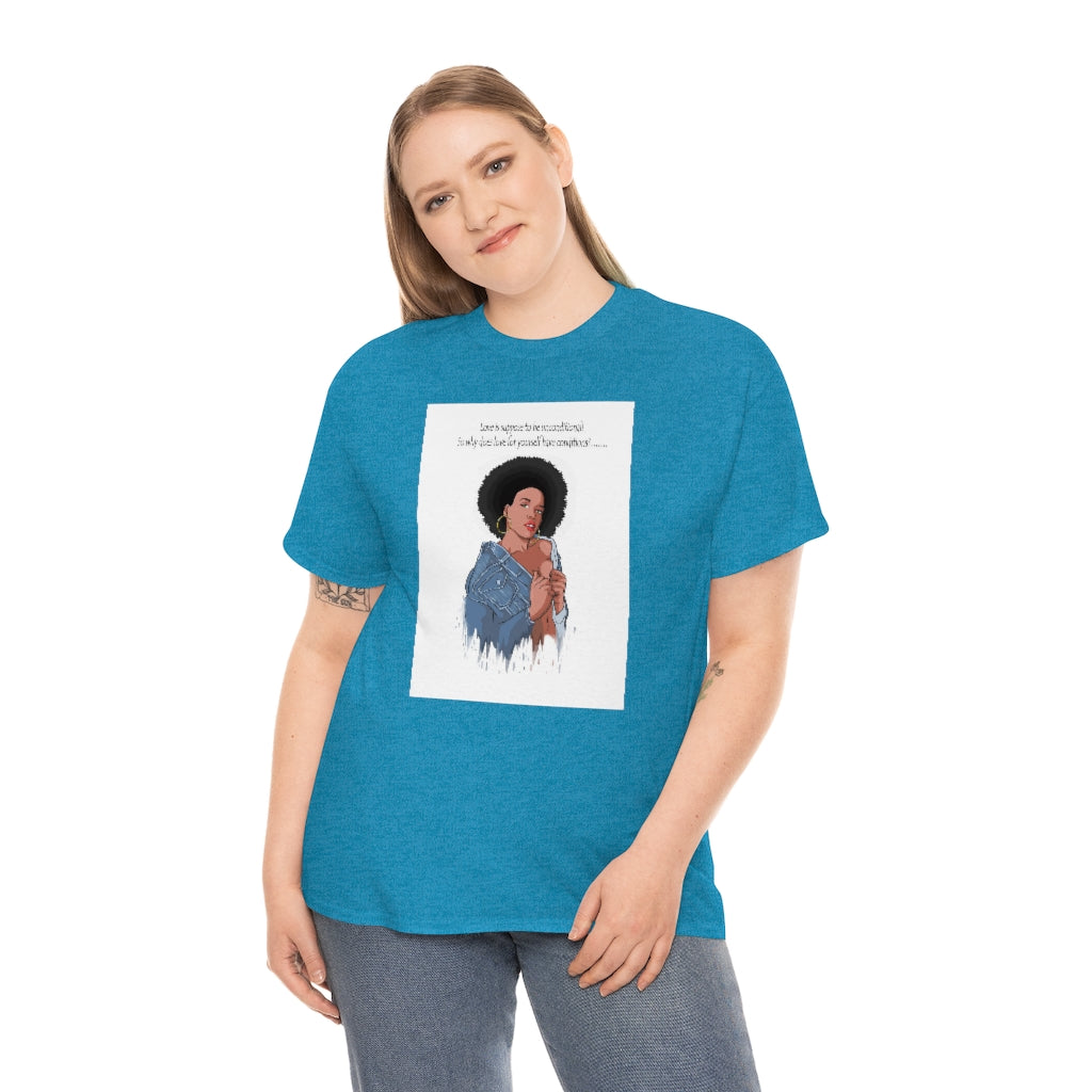 "Love Is Suppose To Be..."Unisex Heavy Cotton Tee