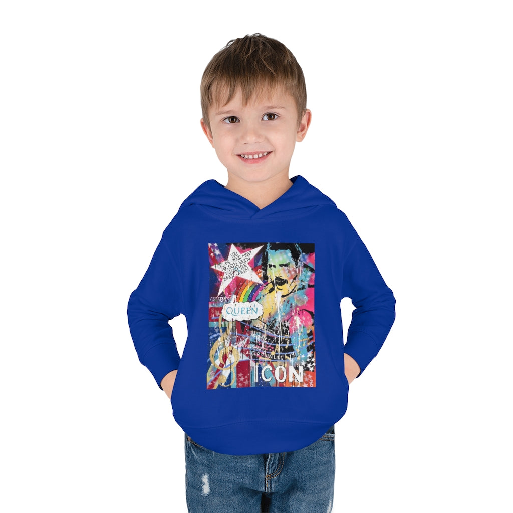 "Find Your Inner Queen" Toddler Pullover Fleece Hoodie