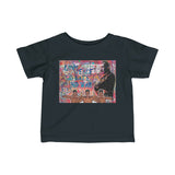 "No Hate Just Love" Infant Fine Jersey Tee