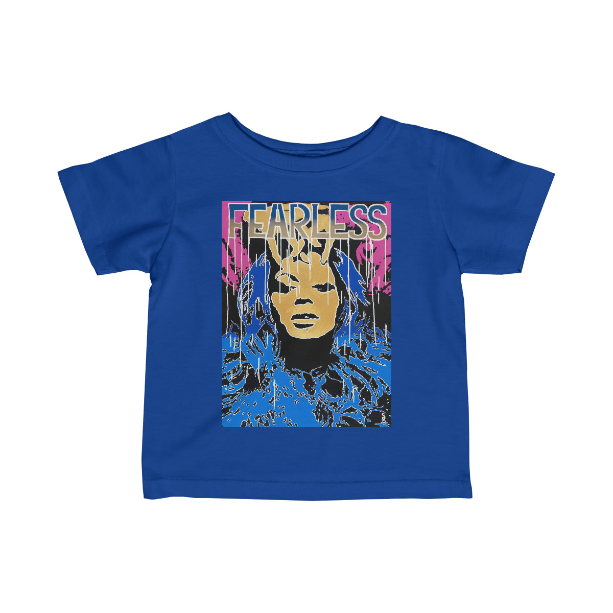 "Fearless" Infant Fine Jersey Tee